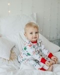 Пижама детская новогодние снеговички Vikki Kids